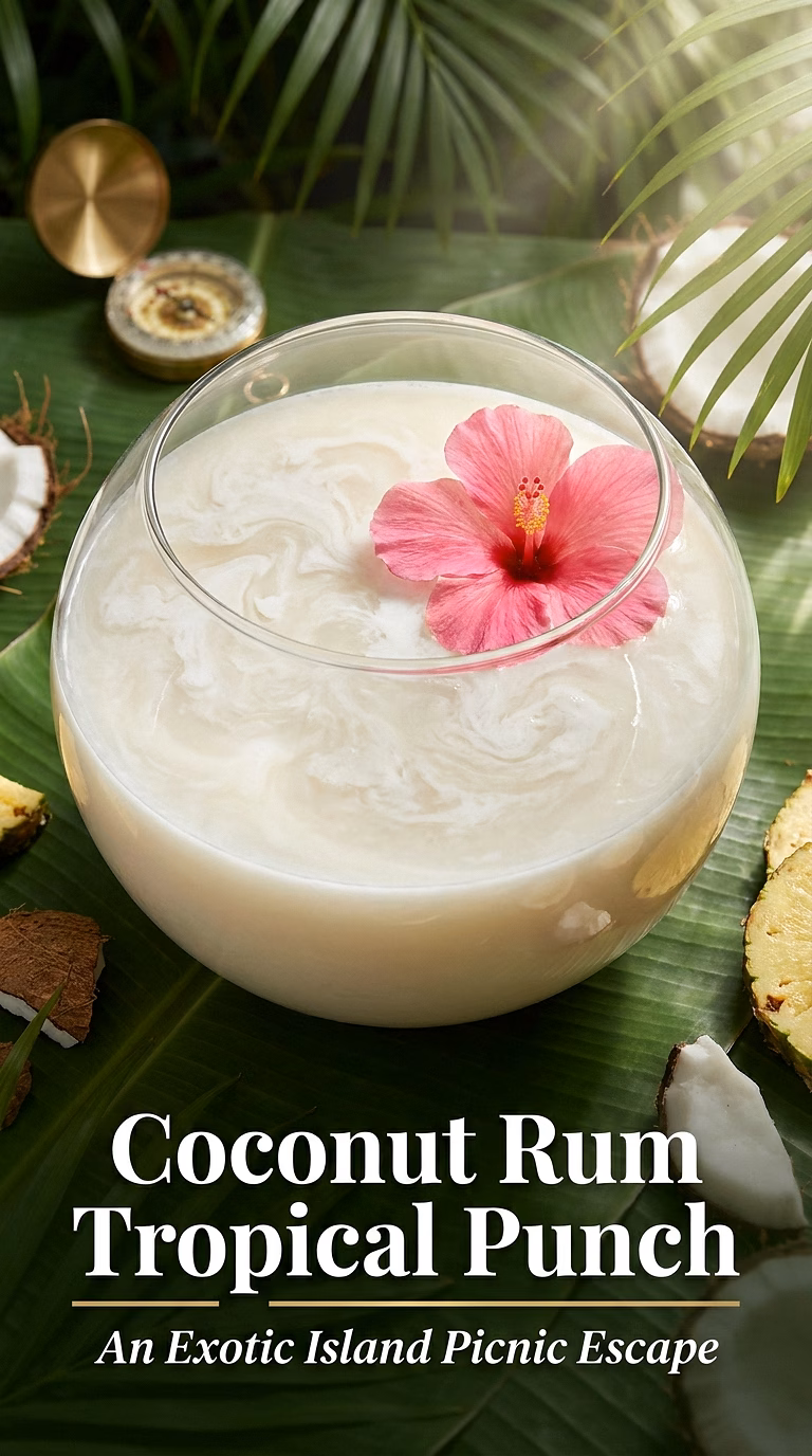 Coconut Rum Tropical Punch