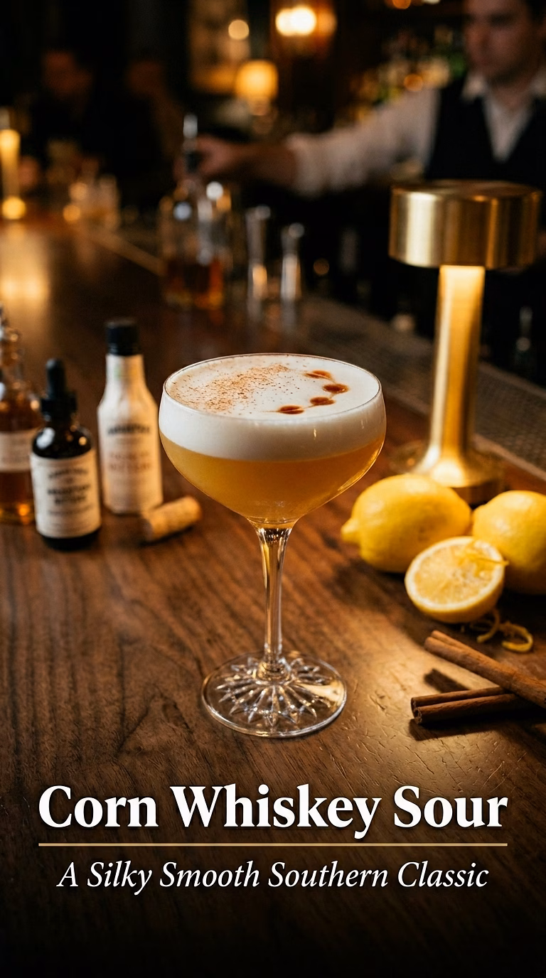 Corn Whiskey Sour