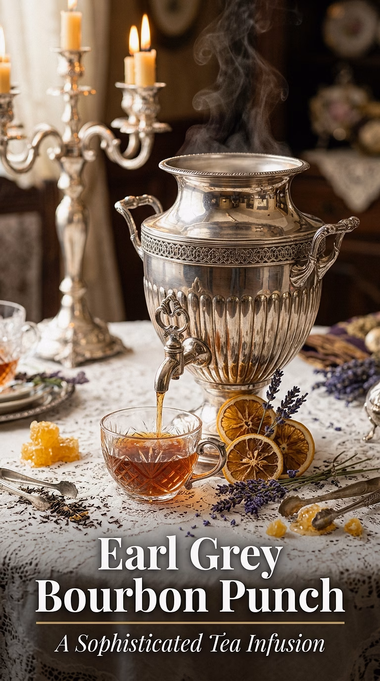 Earl Grey Bourbon Punch