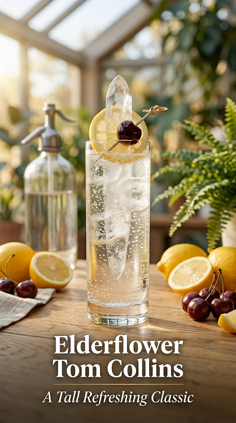 Elderflower Tom Collins
