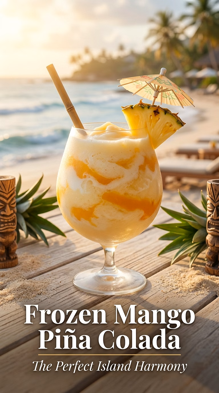 Frozen Mango Piña Colada