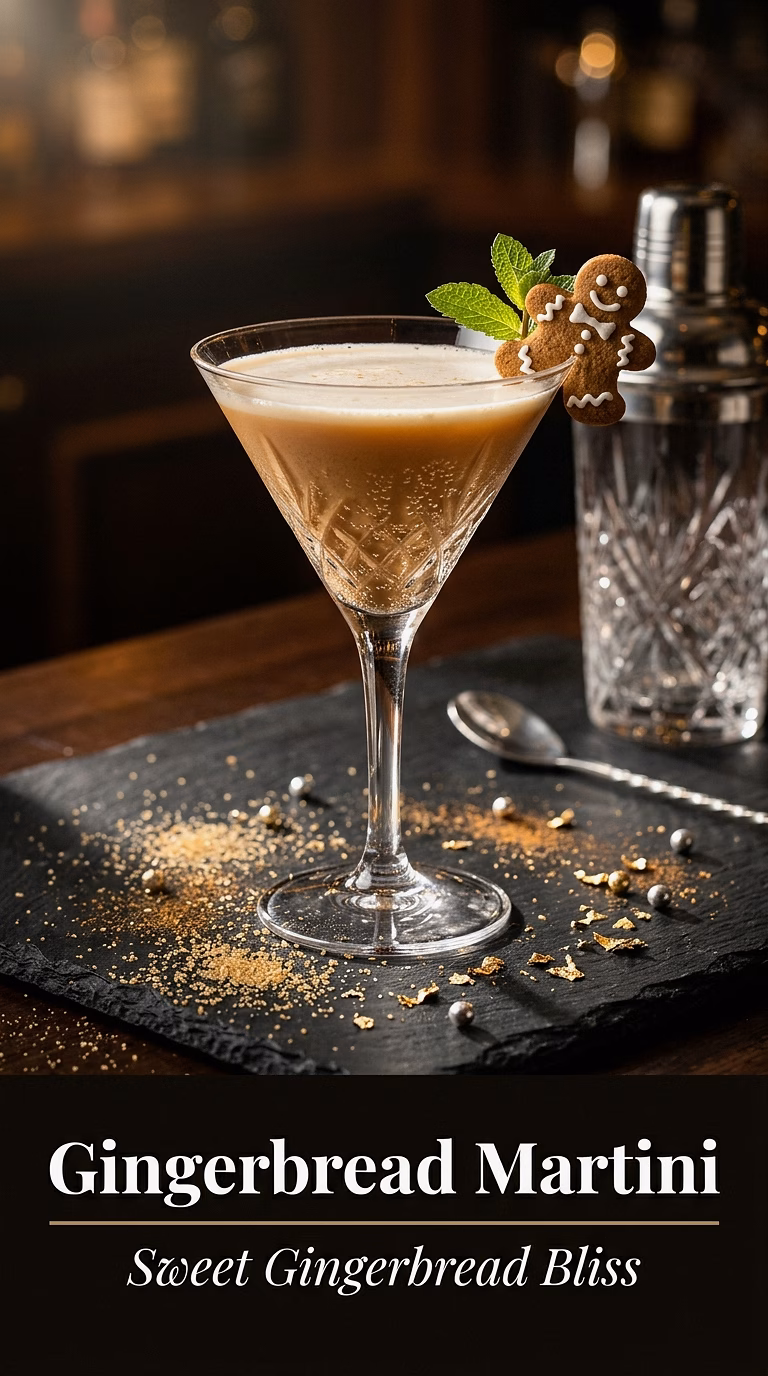 Gingerbread Martini