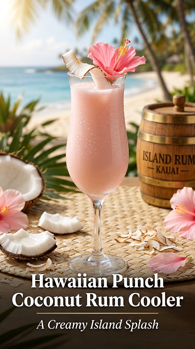 Hawaiian Punch Coconut Rum Cooler