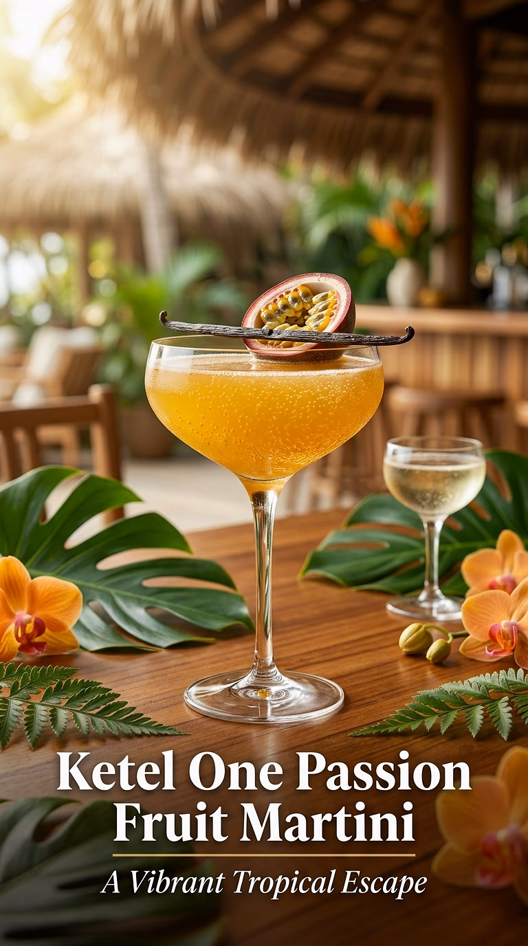 Ketel One Passion Fruit Martini