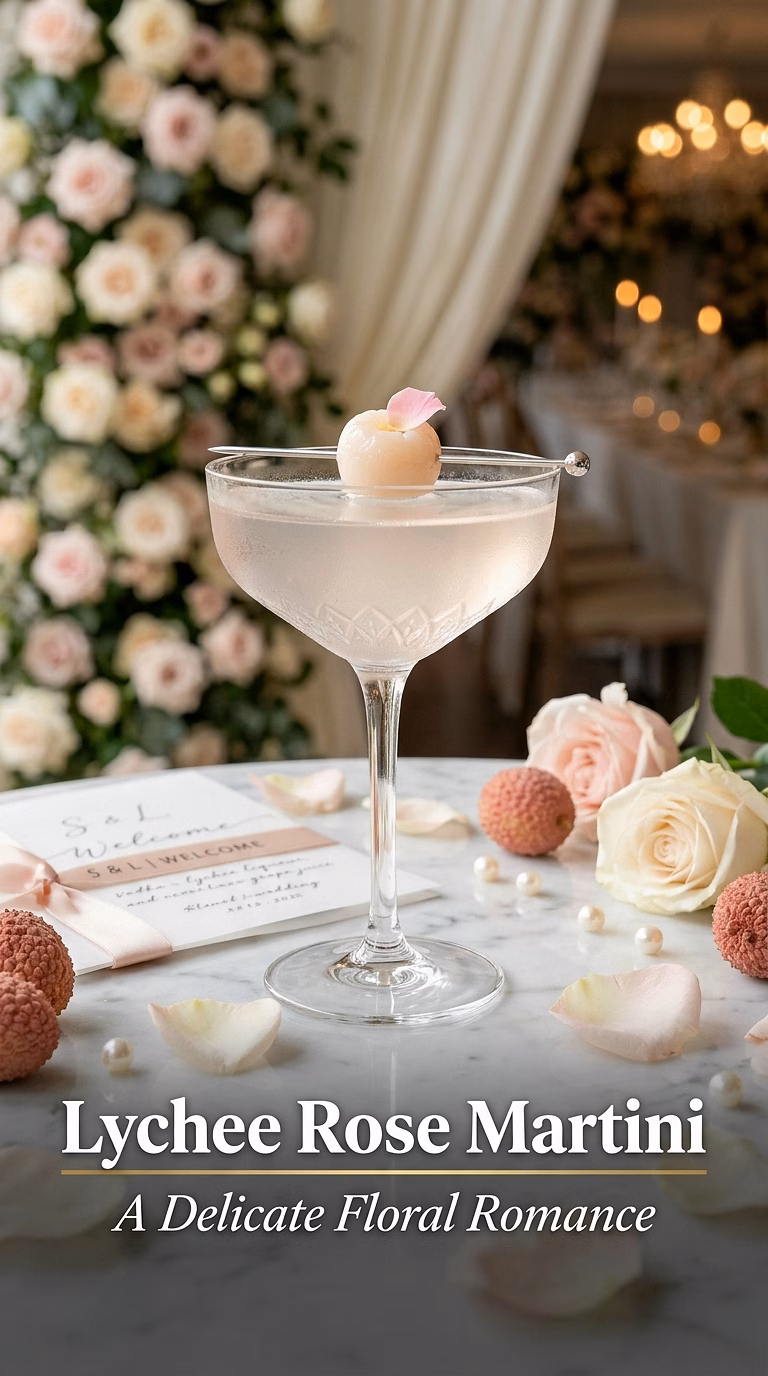 Lychee Rose Martini