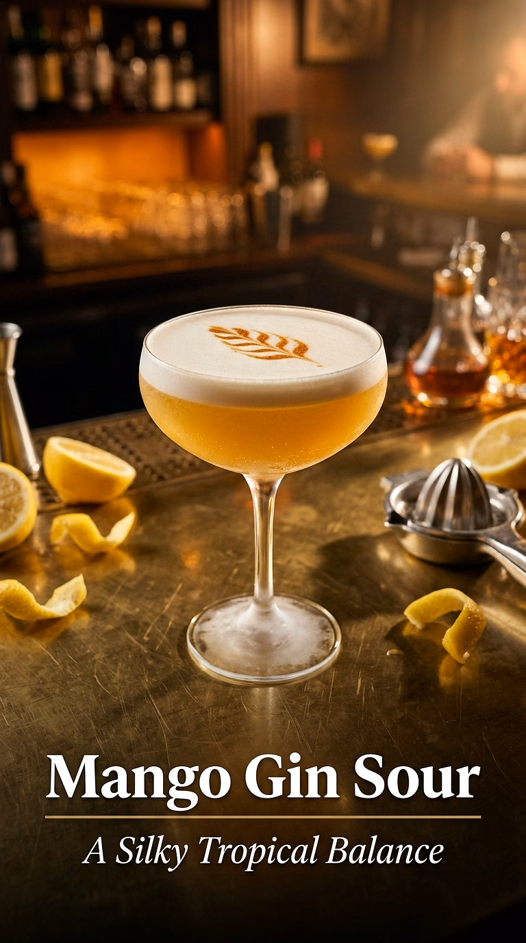 Mango Gin Sour