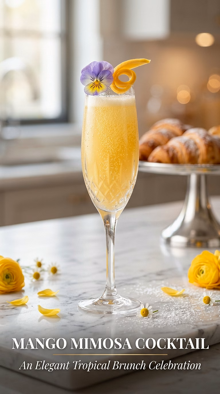 Mango Mimosa Cocktail