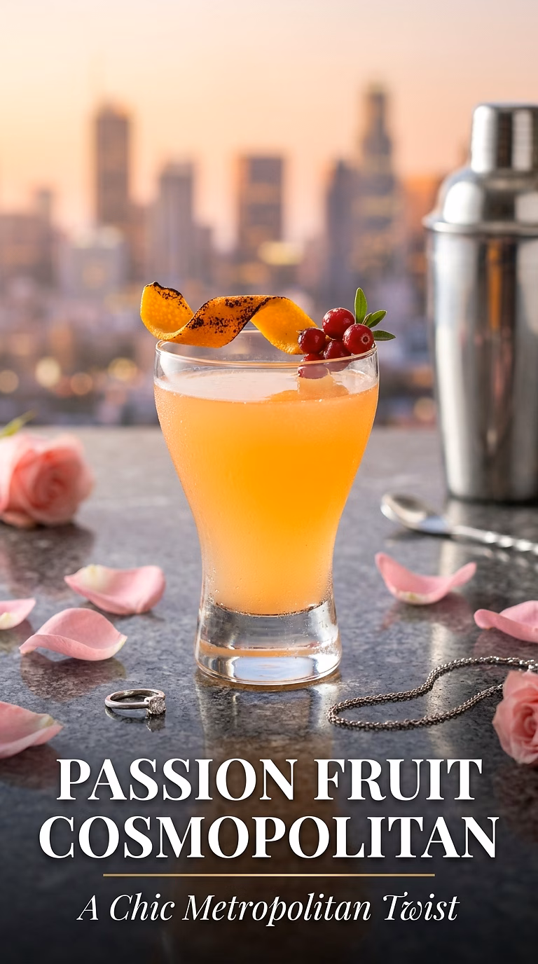 Passion Fruit Cosmopolitan