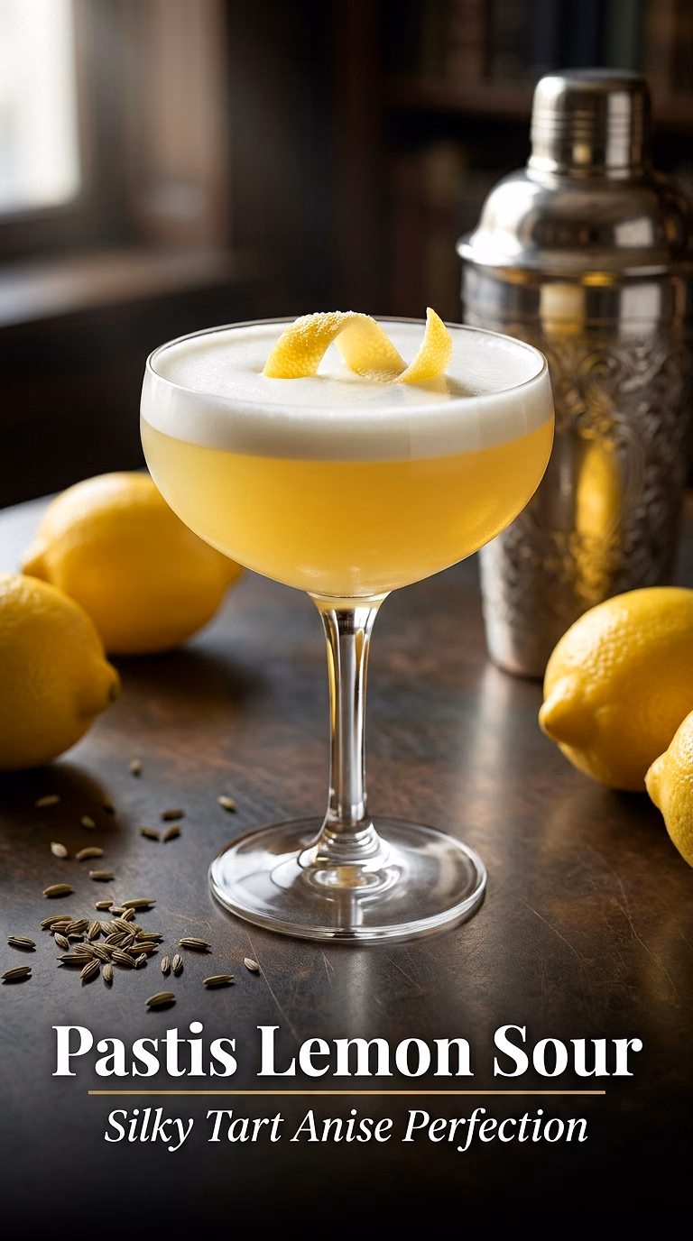 Pastis Lemon Sour
