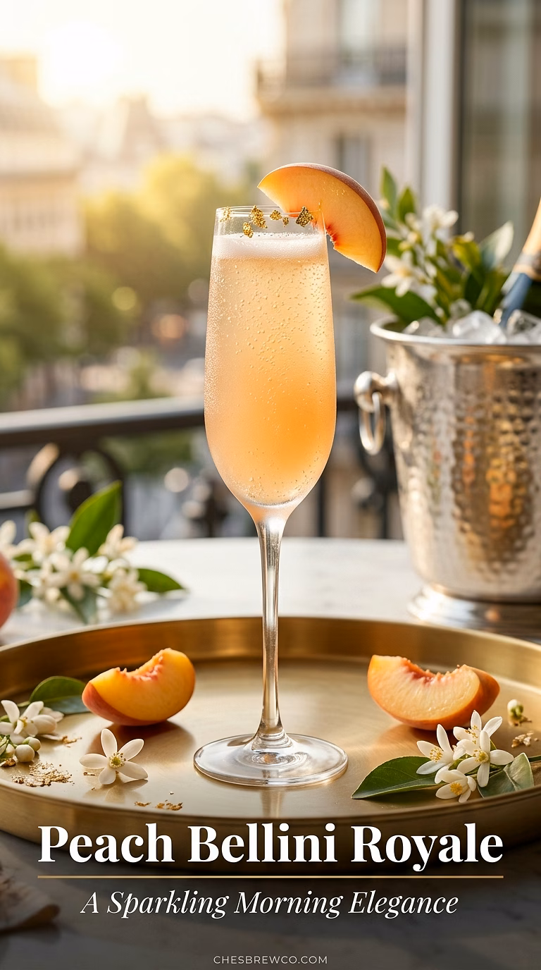 Peach Bellini Royale