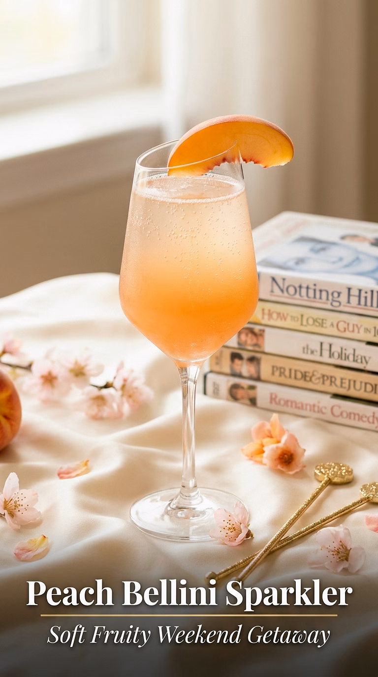 Peach Bellini Sparkler