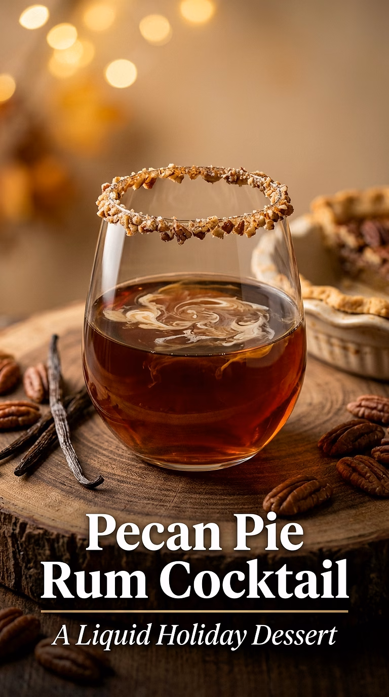 Pecan Pie Rum Cocktail