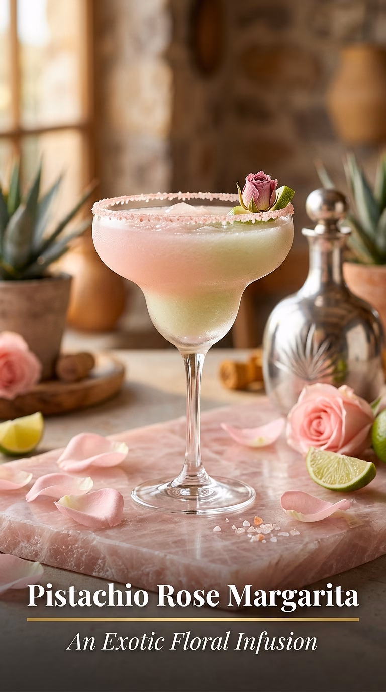 Pistachio Rose Margarita