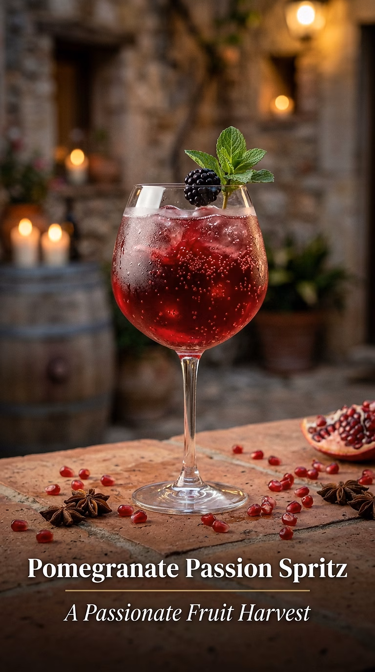 Pomegranate Passion Spritz