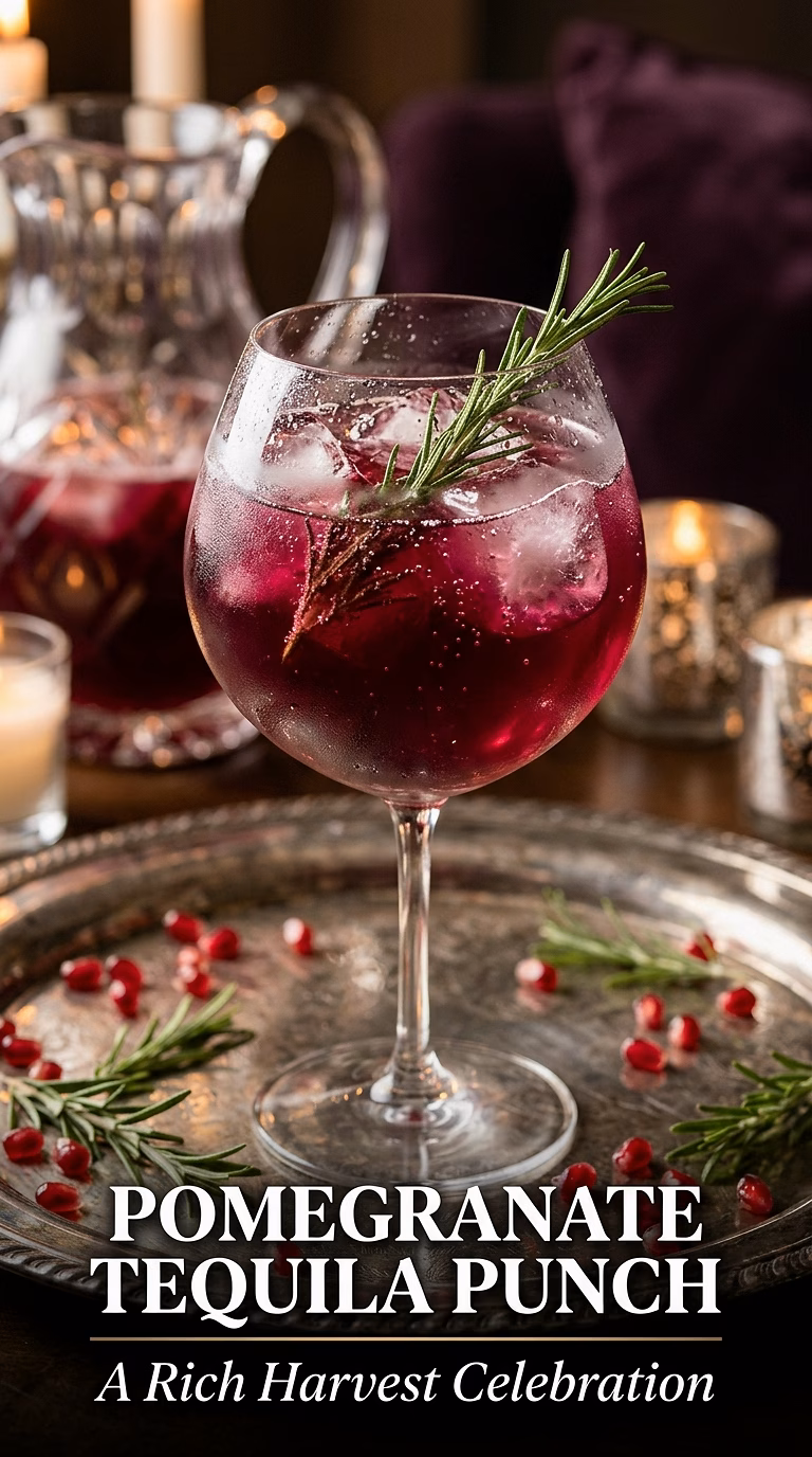 Pomegranate Tequila Punch