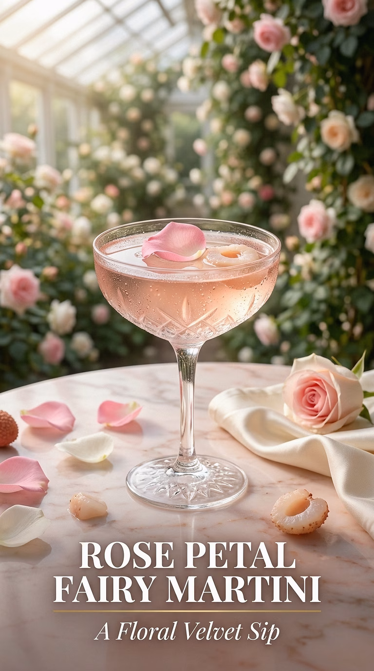Rose Petal Fairy Martini