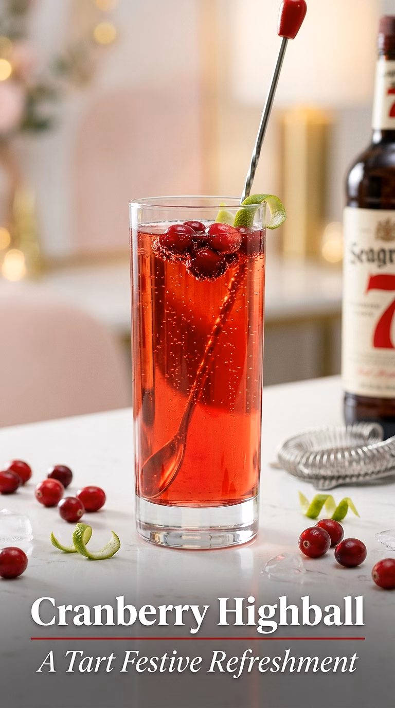 Seagram's 7 Cranberry Highball