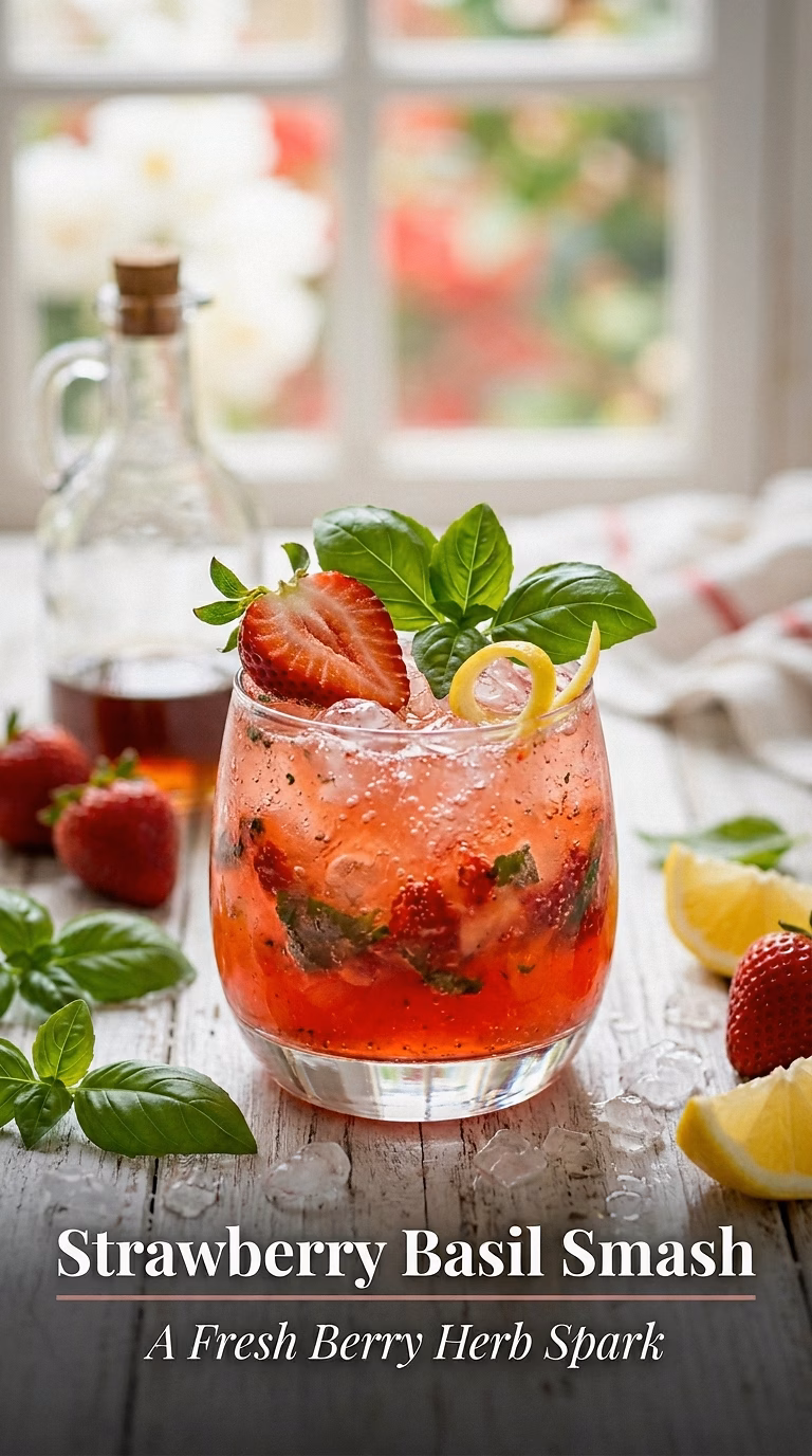 Strawberry Basil Smash