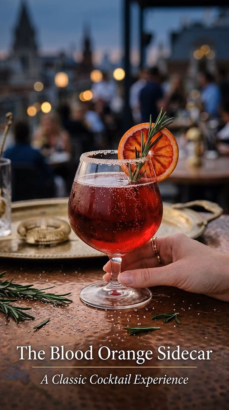 The Blood Orange Sidecar
