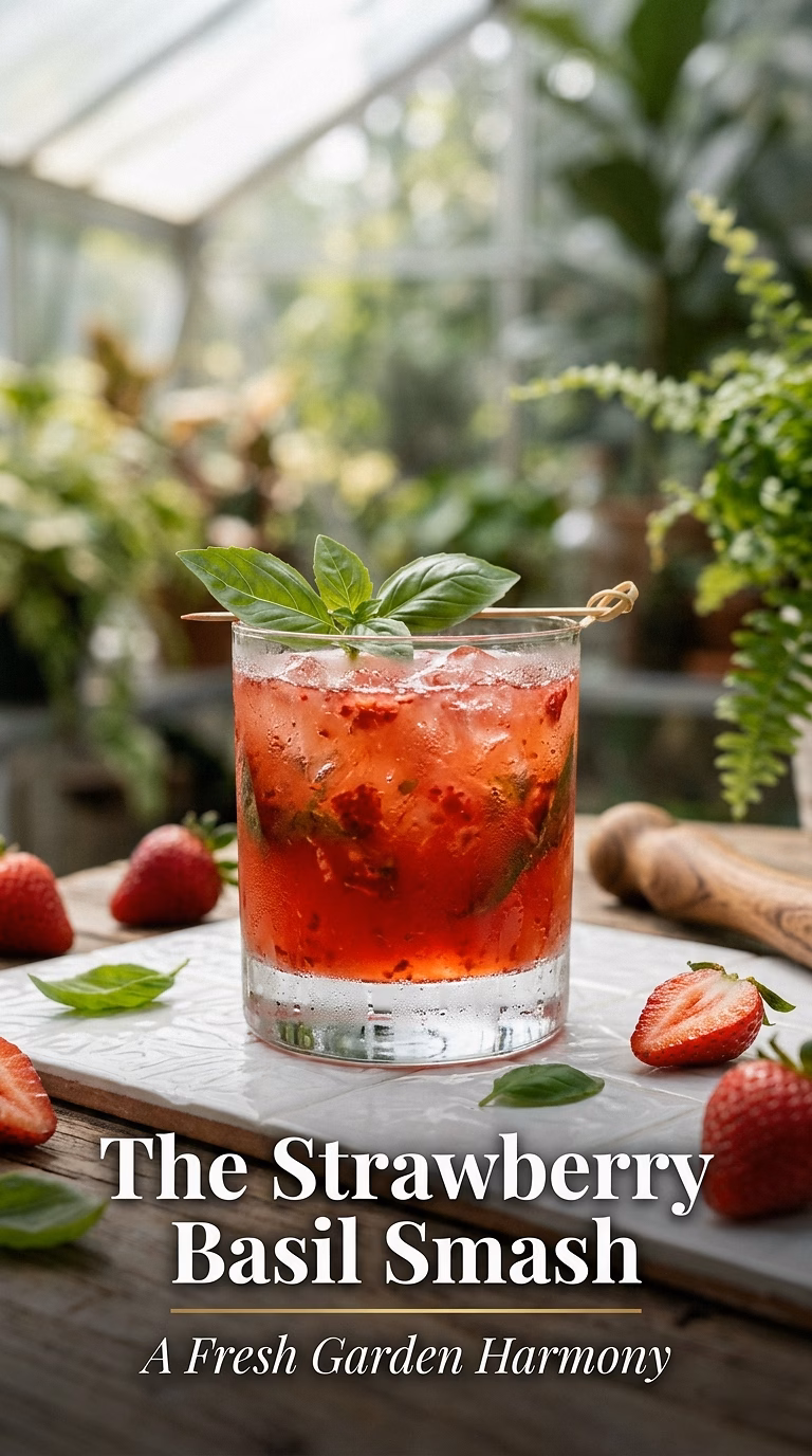 The Strawberry Basil Smash
