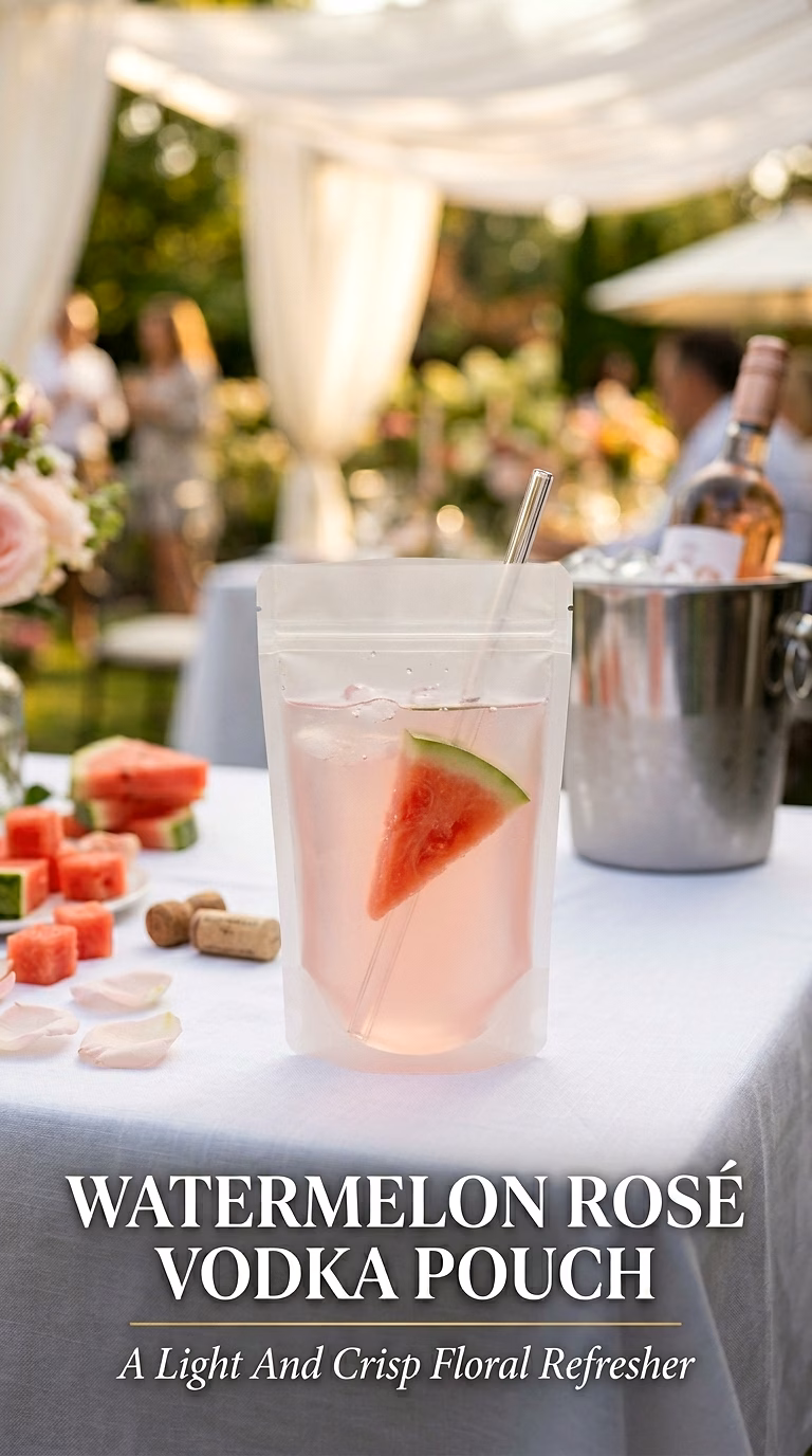 Watermelon Rosé Vodka Pouch