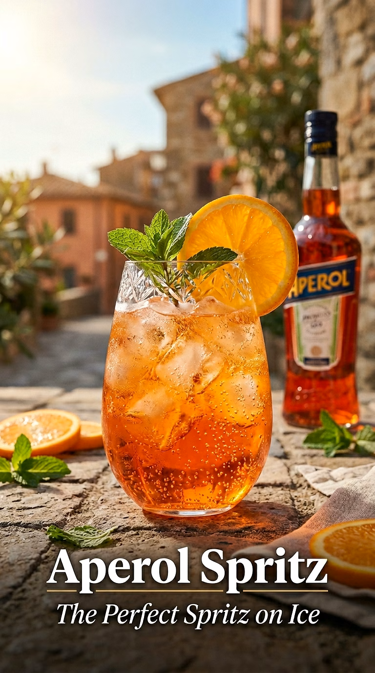 Aperol Spritz On The Rocks