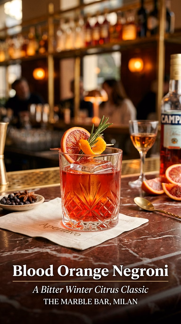 Blood Orange Negroni