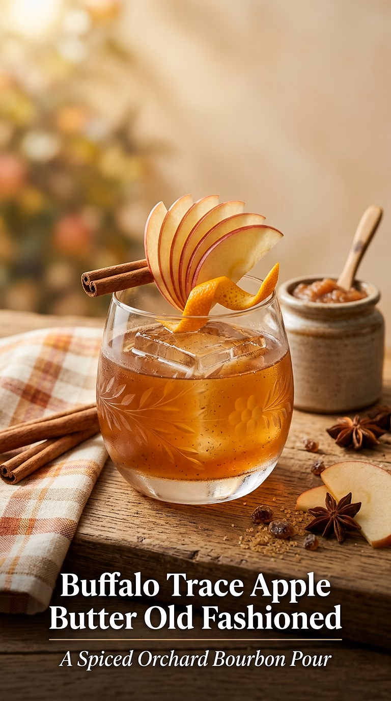 Buffalo Trace Apple Butter Old Fashioned