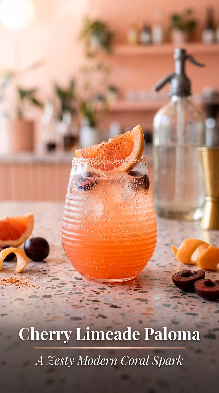 Cherry Limeade Paloma