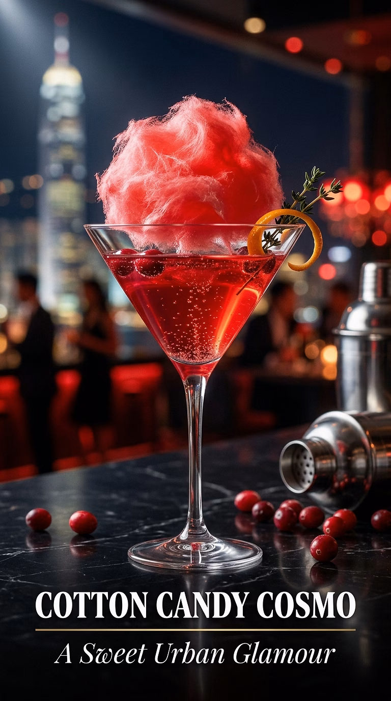 Cotton Candy Cosmopolitan