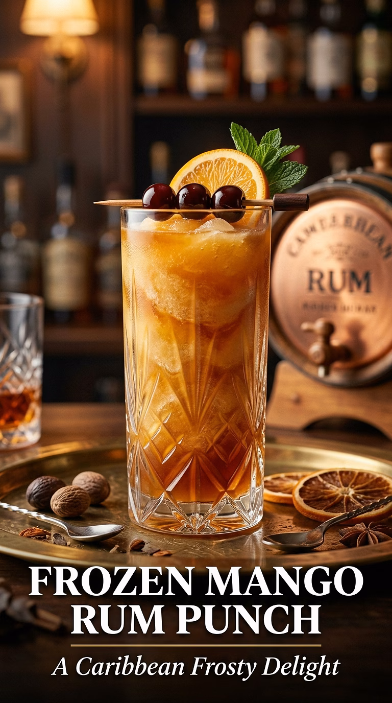 Frozen Mango Rum Punch