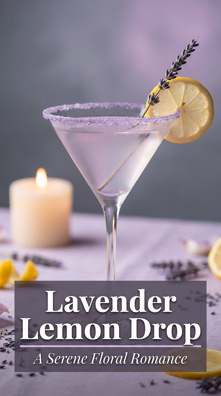 Lavender Lemon Drop Martini
