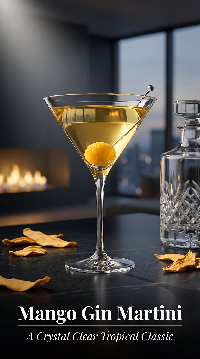 Mango Gin Martini