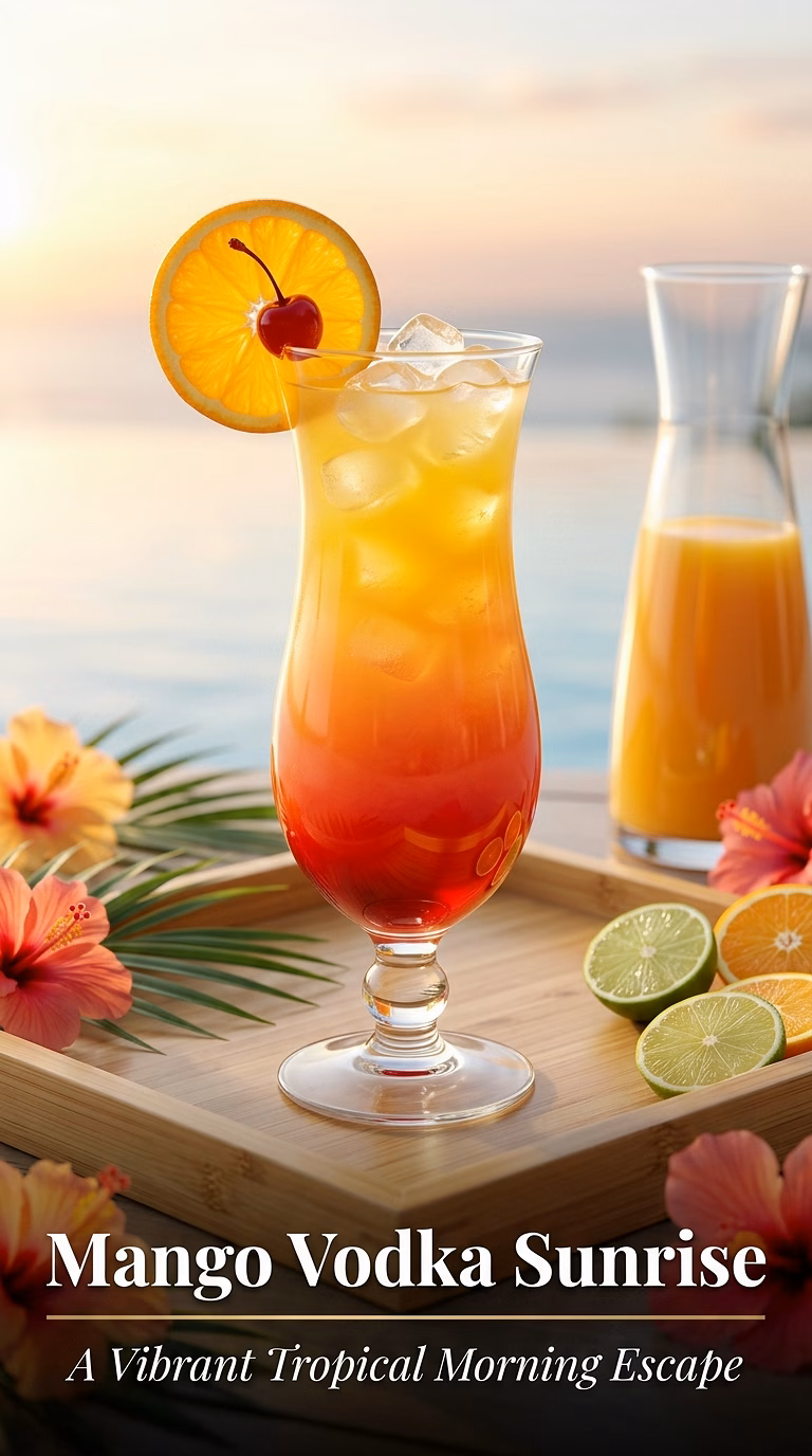 Mango Vodka Sunrise