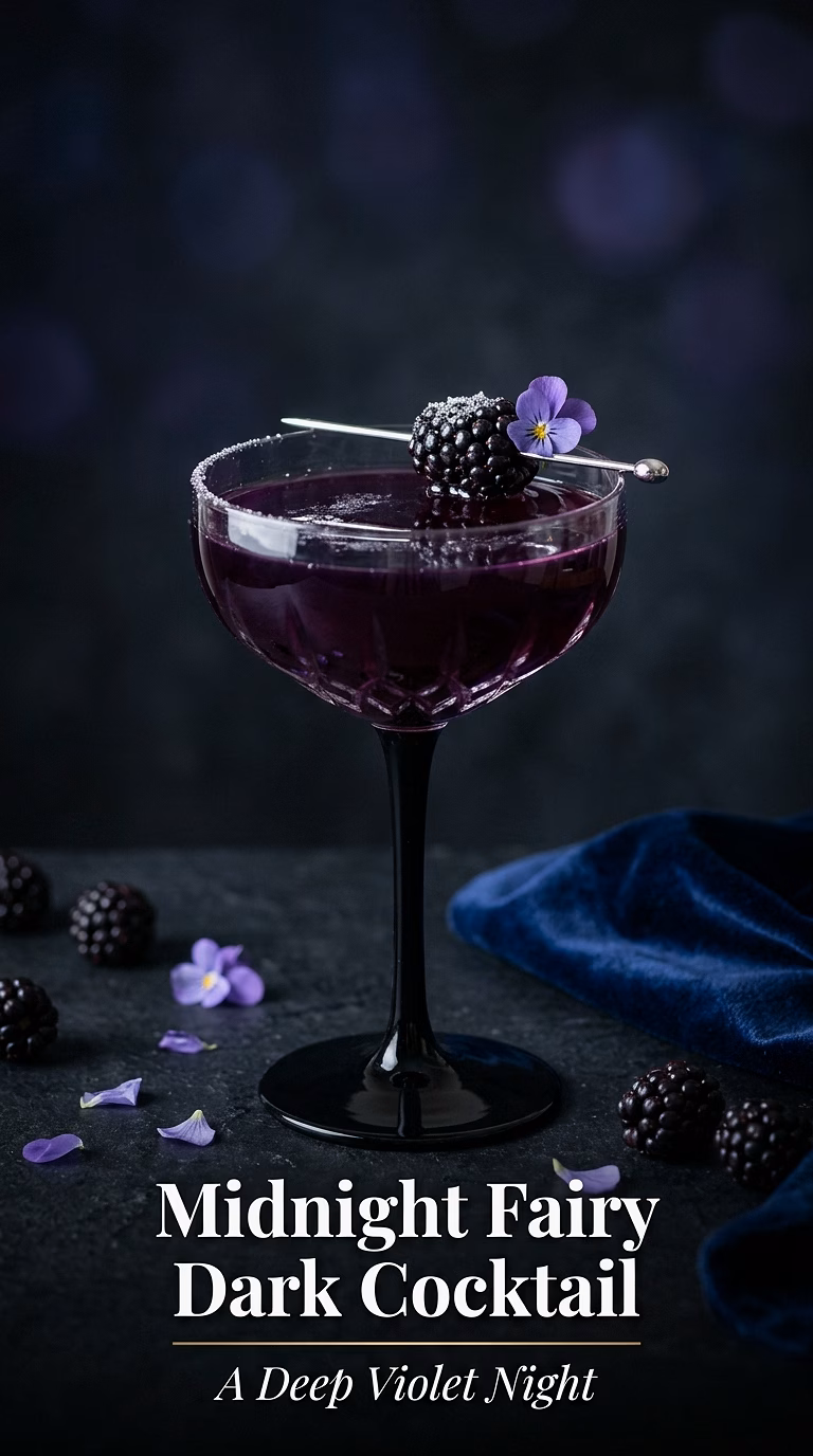 Midnight Fairy Dark Cocktail