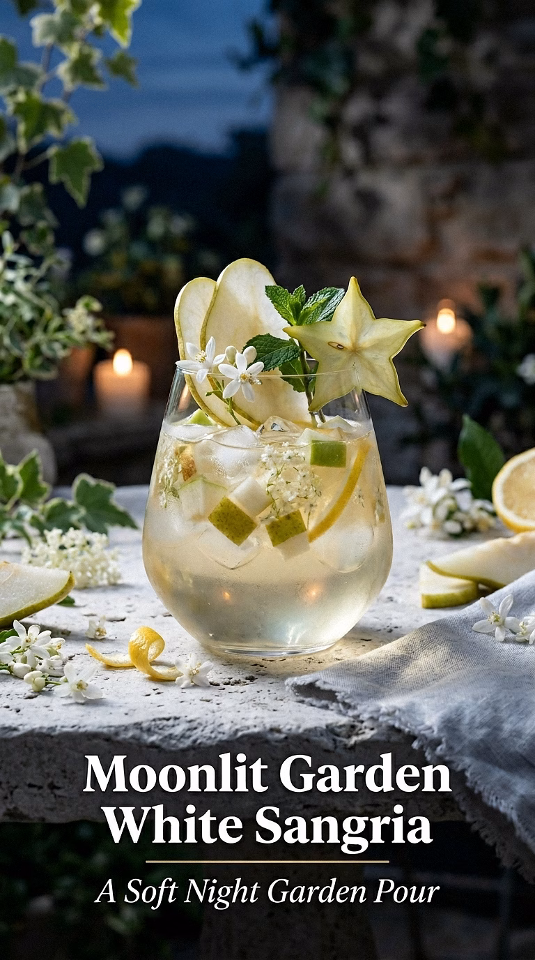Moonlit Garden White Sangria