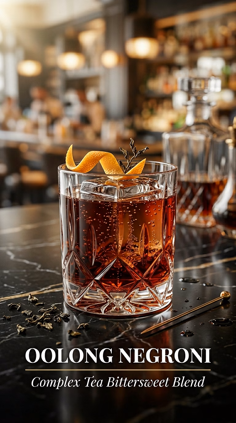 Oolong Negroni
