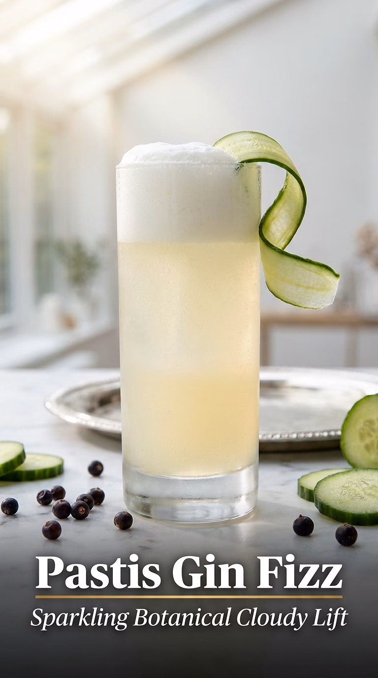 Pastis Gin Fizz