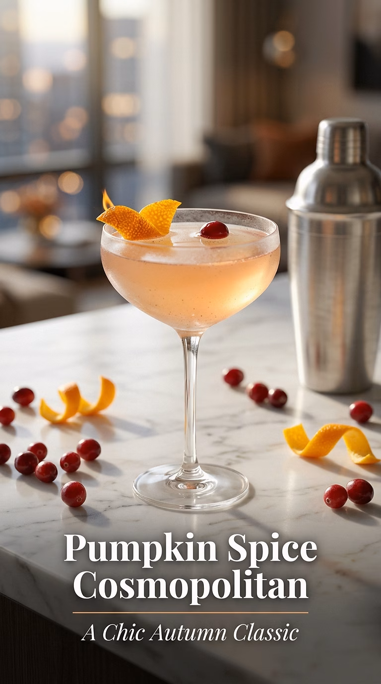 Pumpkin Spice Cosmopolitan
