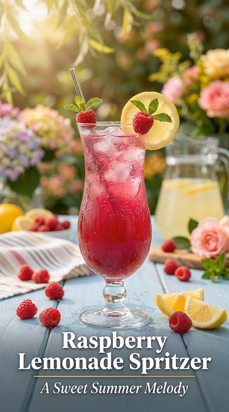 Raspberry Lemonade Spritzer