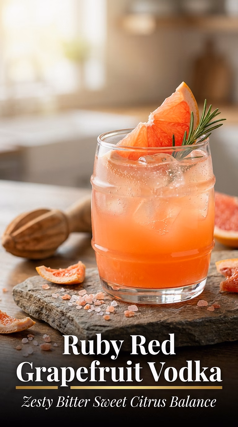 Ruby Red Grapefruit Vodka