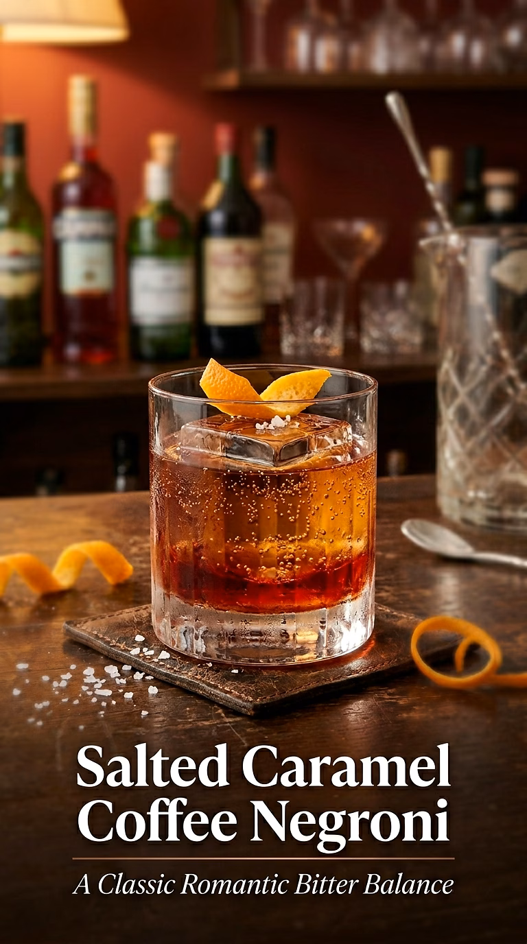Salted Caramel Coffee Negroni