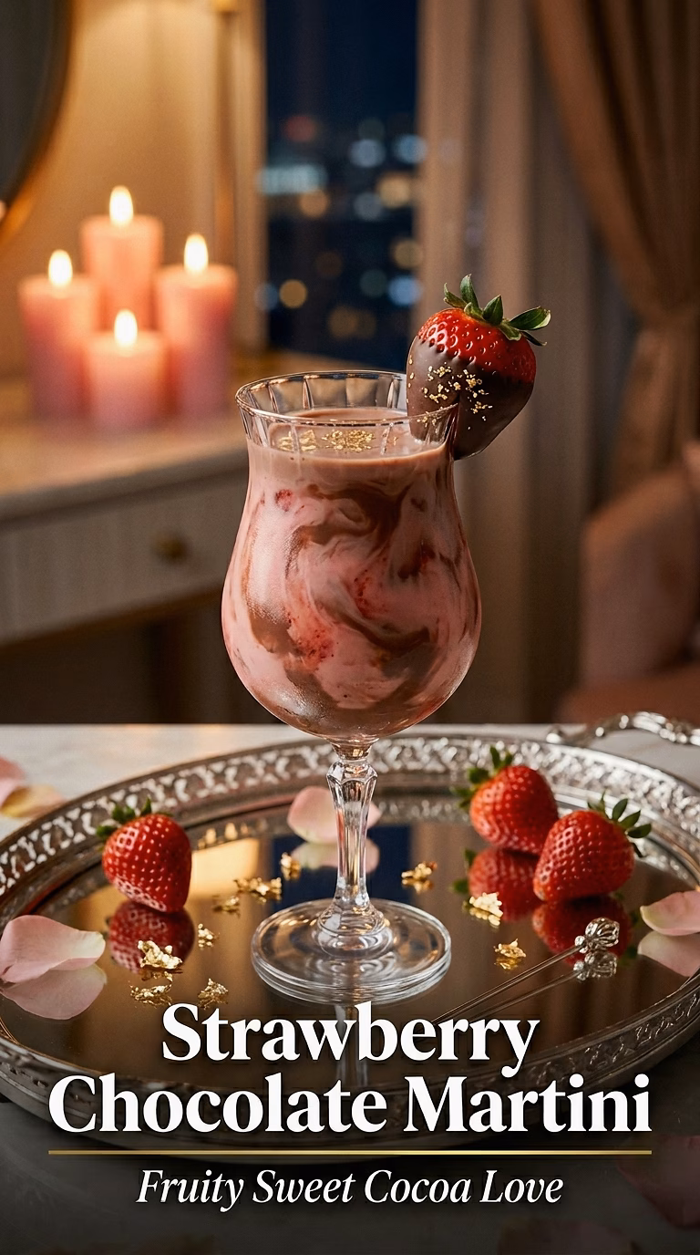 Strawberry Chocolate Martini