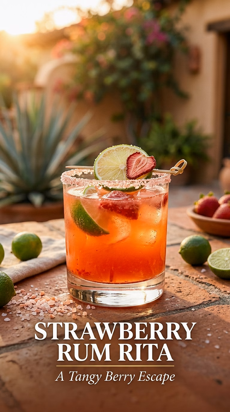 Strawberry Rum Rita