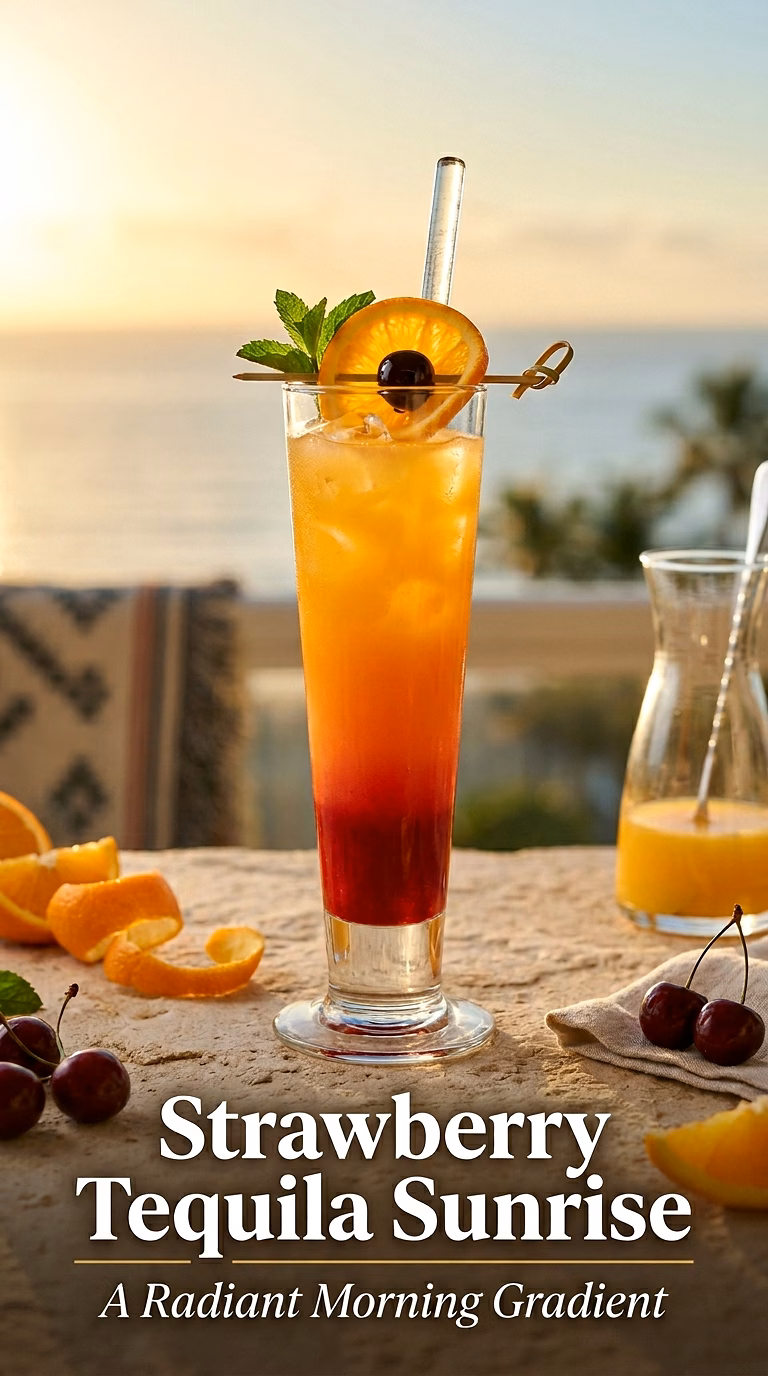 Strawberry Tequila Sunrise
