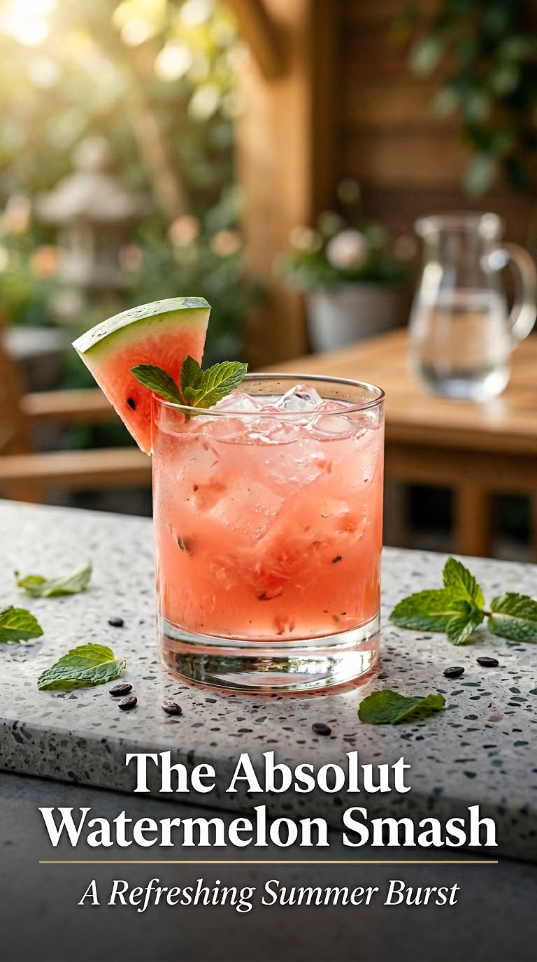The Absolut Watermelon Smash