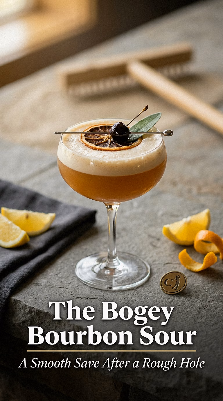 The Bogey Bourbon Sour