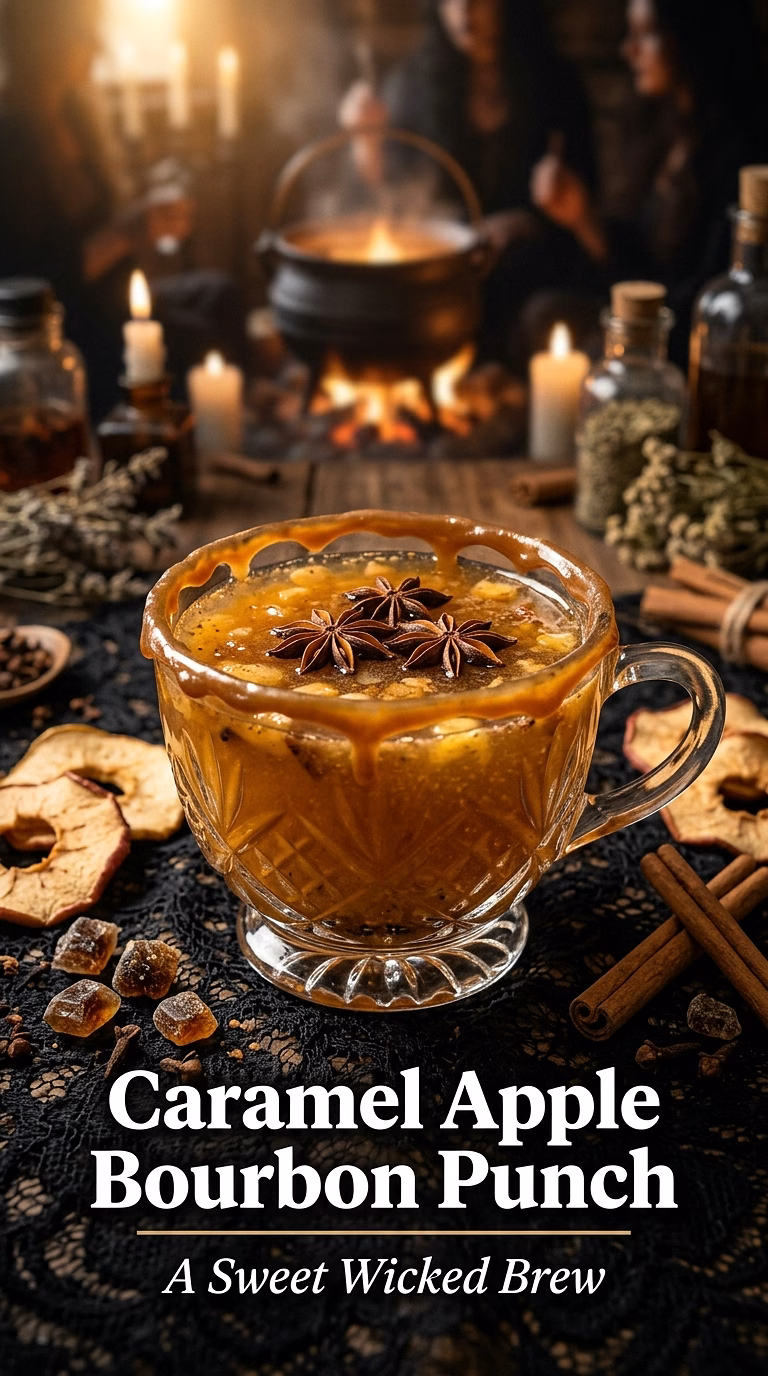 The Caramel Apple Bourbon Punch