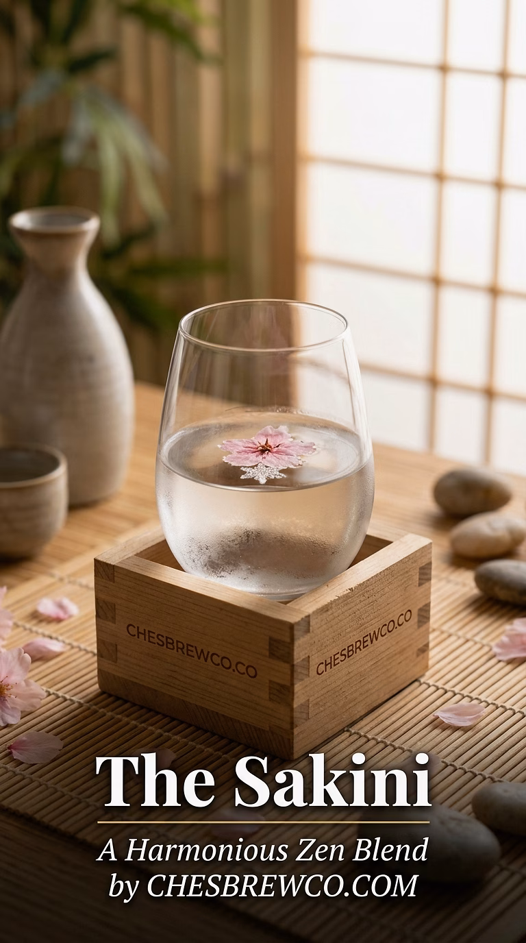 The Sakini (Vodka and Sake Cocktail)