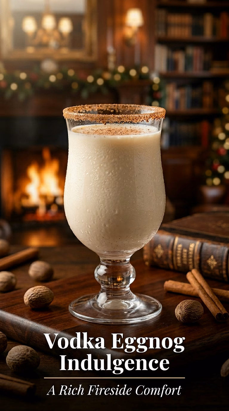 Vodka Eggnog Indulgence